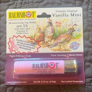 Vanilla Mint Balmshot Lip Balm -